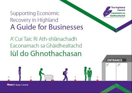 Photograph of Council Launches Business Guide To Support Economic Recovery In Highland