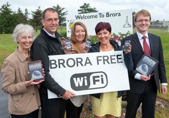 Photograph of Free Wifi Hot Spot For Brora