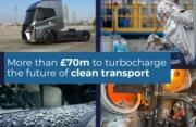 Thumbnail for article : More Than £70 Million To Turbocharge The Future Of Clean Transport