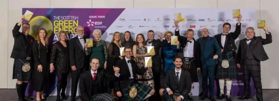 Photograph of Success For The Highlands And Islands At The Scottish Green Energy Awards 2022