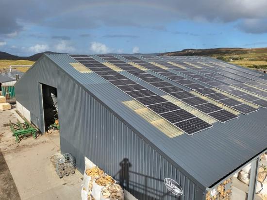 Photograph of Sutherland-based GMG Energy Switches On Its Huge Solar Array