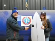 Thumbnail for article : Two Sutherland-based Businesses - Gmg Energy And Melvich Bay Caravan Park - Put Financial Muscle Behind Olivia's Bid For Surfing Glory At Brazilian Championships