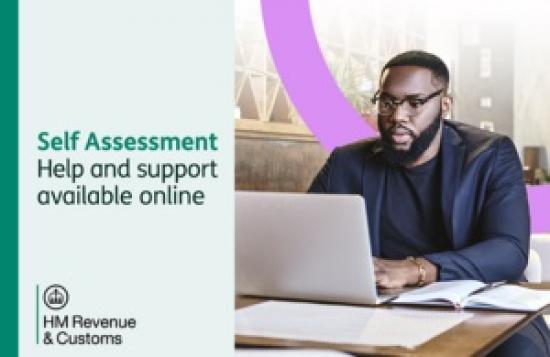 Photograph of Self Assessment - Online Help Is Just A Click Or A Swipe Away