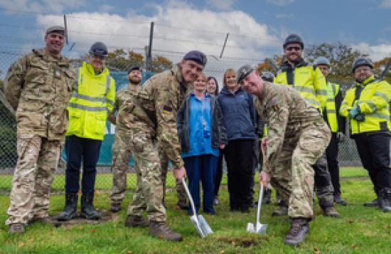 Photograph of Construction Starts On New Healthcare Facility For British Army At Leuchars Station