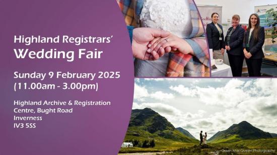 Photograph of Suppliers Invited To Second Highland Registrars' Wedding Fair