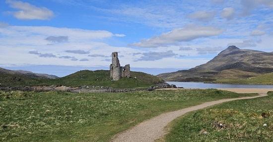 Photograph of Ardvreck Castle Parking Improvement Works Begin