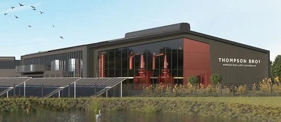 Photograph of £1.57m award for Dornoch Distillery towards new net zero whisky distillery