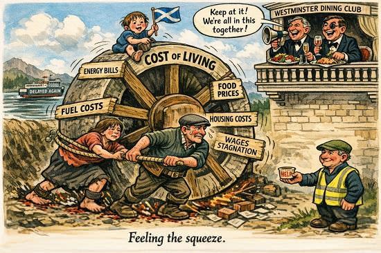 Photograph of Scotland’s Cost‑of‑Living Crunch: Why Energy and Policy Shocks Hit Harder North of the Central Belt