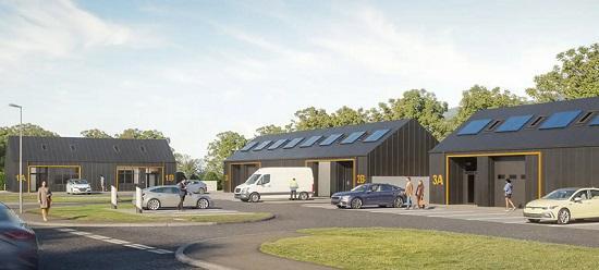 Photograph of Businesses invited to express interest in new units at Golspie Business Park