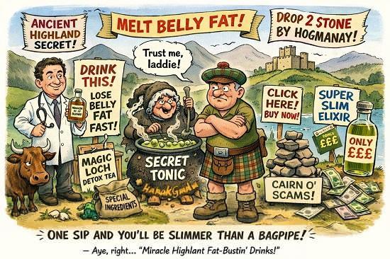 Photograph of THE GREAT BELLY‑FAT BREAKFAST SCAM