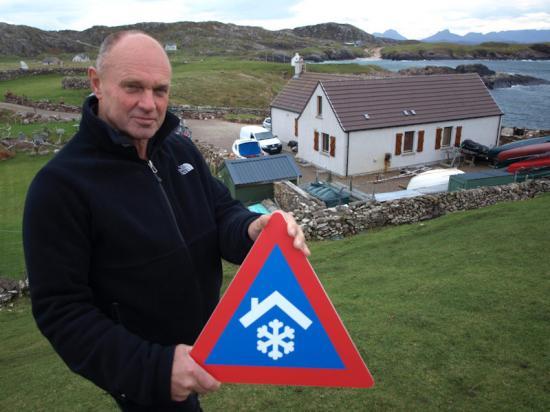 Photograph of NORTH HOLIDAY HOME OWNERS URGED TO PROTECT PIPES